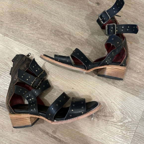 Freebird by Steven Black Studded Sandals - Picture 3 of 7